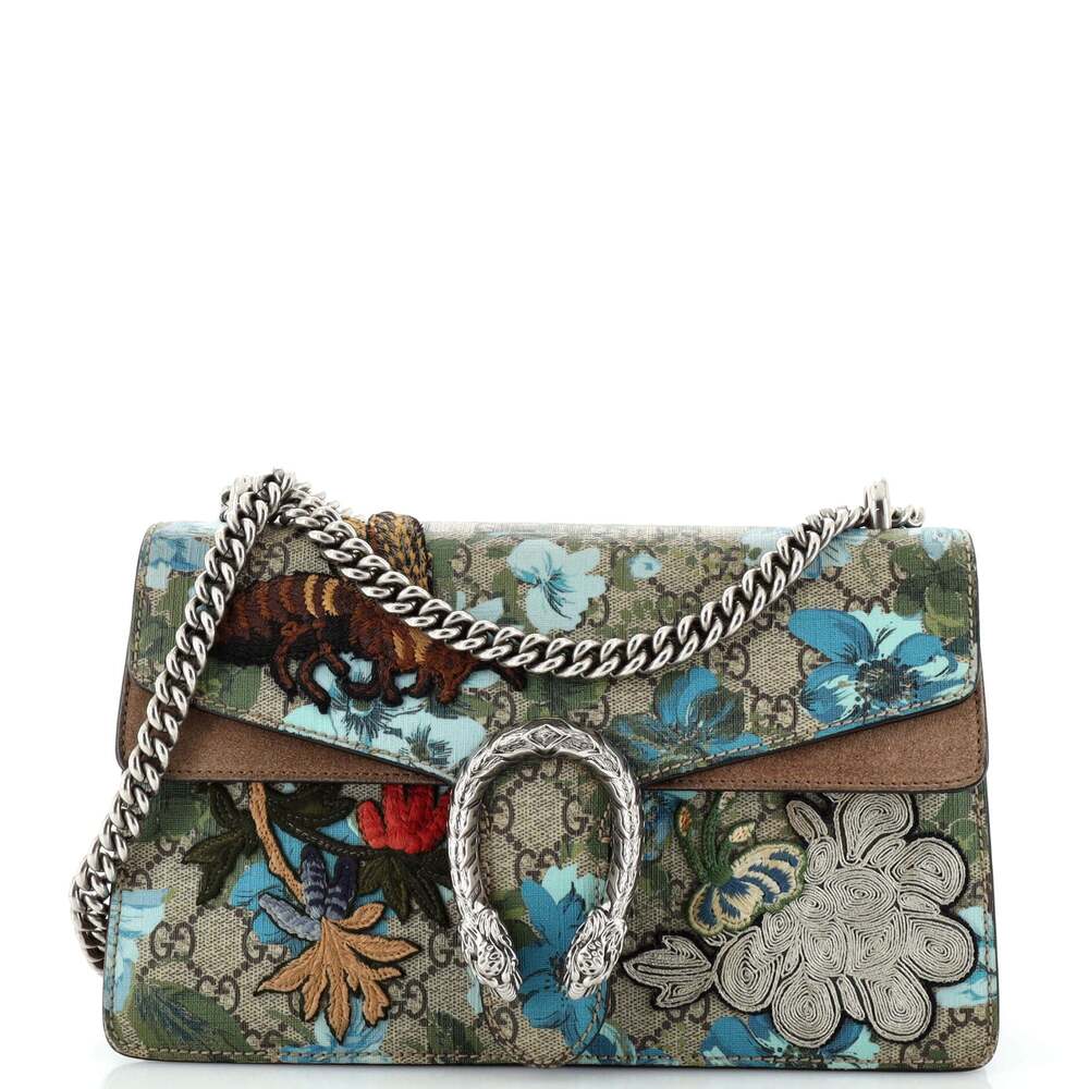 BIG PRICE DROP MUST SELL! Gucci Dionysus GG Bag Embrd Supreme RARE #132726G10B